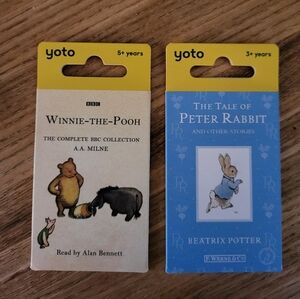 Yoto Winnie-the-Pooh and Peter Rabbit Cards